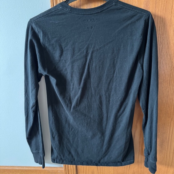 Champion Black Long Sleeve T-Shirt Mens Small - Picture 2 of 3